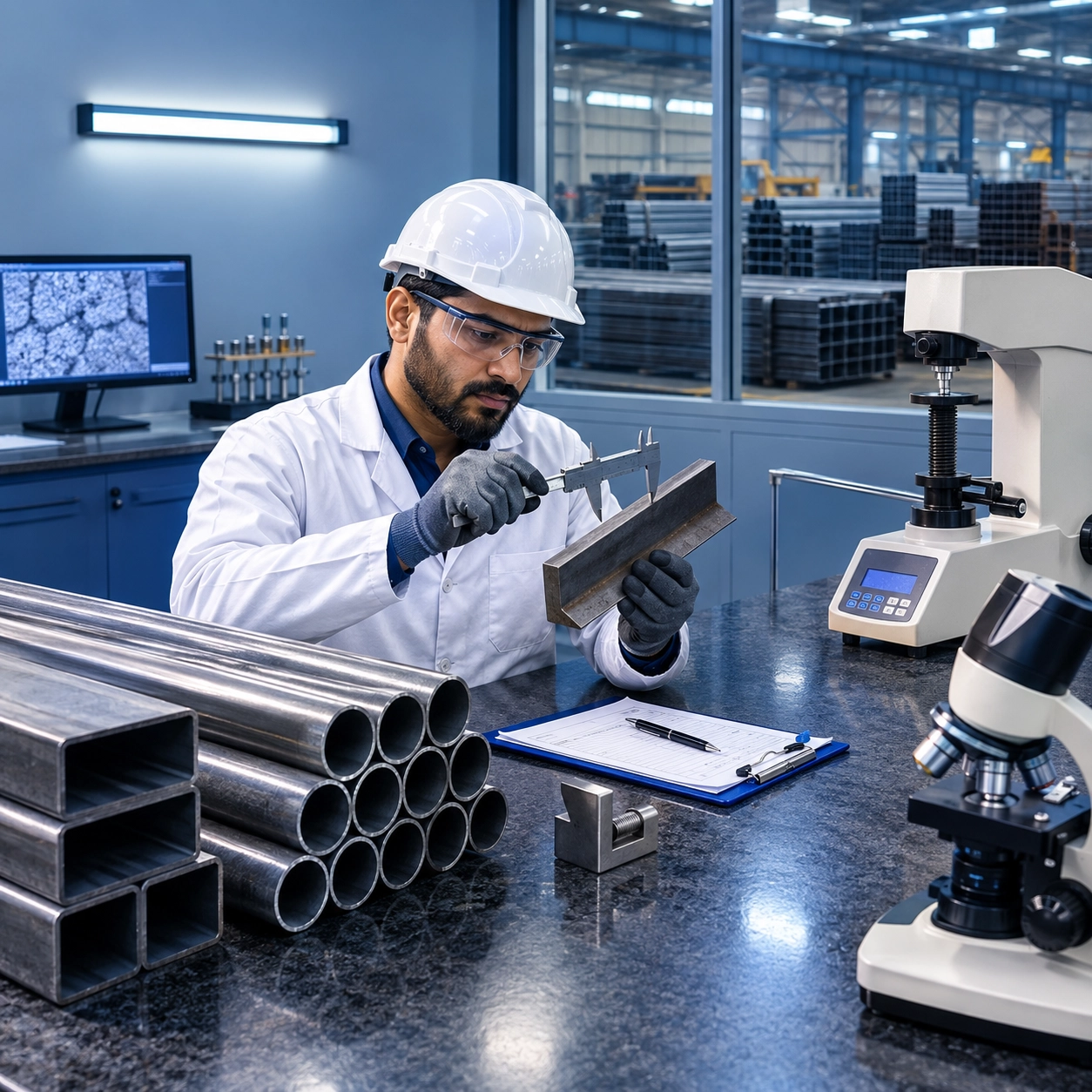 Quality testing lab
